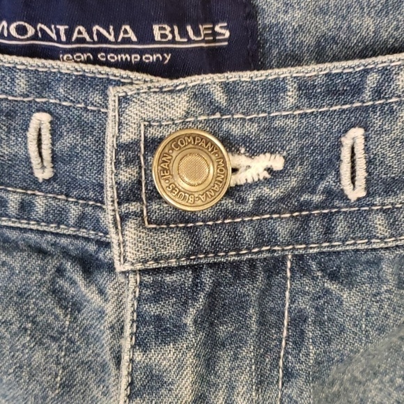 HIGH Waist Montana Blues Jeans Co Denim Shorts - Picture 7 of 8